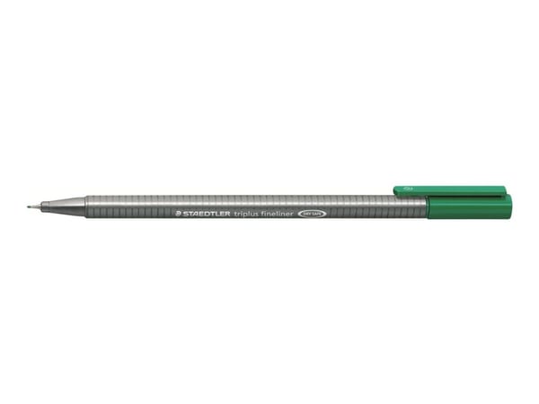 STAEDTLER triplus - Fineliner - grønn - vannbasert blekk - 0.3 mm - superfin