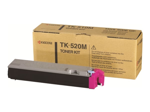 Kyocera TK 520M - Magenta - original - tonerpatron - for FS-C5015N