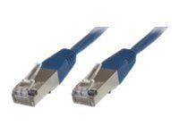 MicroConnect - Nettverkskabel - RJ-45 (hann) til RJ-45 (hann) - 10 m - FTP - CAT 6 - blå