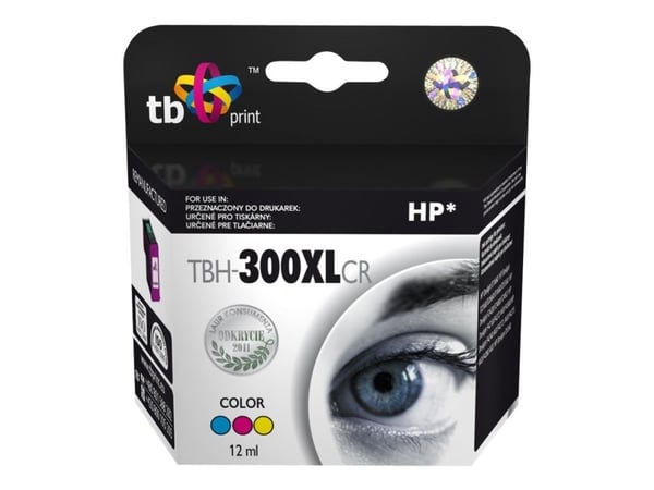 TB - 12 ml - farge (cyan, magenta, gul) - kompatibel - gjenfabrikert - blekkpatron (alternativ for: HP 300XL) - for HP Deskjet F4210, F4213, F4235,... TB - 12 ml - farge (cyan, magenta, gul) - kompatibel - gjenfabrikert - blekkpatron (alternativ for: HP 300XL) - for HP Deskjet F4210, F4213, F4235,...