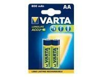 Varta Power Accu 56736 - Batteri 2 x AA-type - NiMH - (ladbare) - 800 mAh