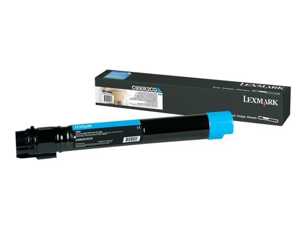 Lexmark C950X2CG, 24000 sivua, Syaani, 1 kpl