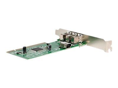 StarTech.com PCI FireWire-grensesnittkort - 4-porters Firewire PCI 1394-adapterkort - PCI - 400 Mbit/sek - 26,00 mm - 140,00 mm - kablet - 120 x 80...