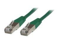 MicroConnect - Nettverkskabel - RJ-45 (hann) til RJ-45 (hann) - 15 m - FTP - CAT 6 - grønn