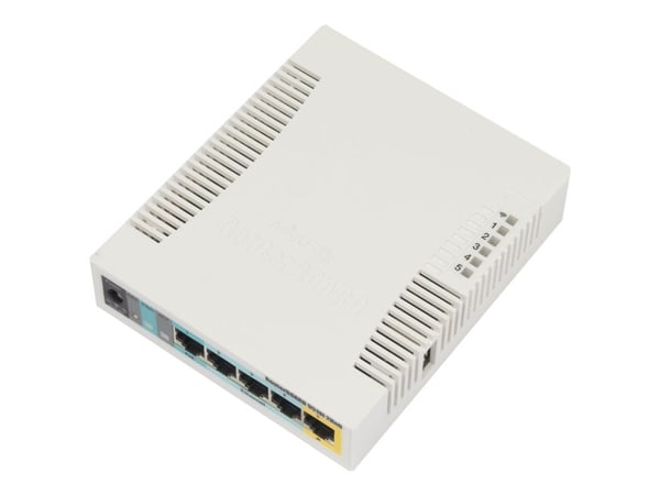MikroTik RouterBOARD RB951UI-2HND - Trådløst tilgangspunkt - 100Mb LAN - Wi-Fi - 2.4 GHz