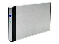 FANTEC fanbox FB-C25US2 - Drevkabinett - 2.5" - SATA 3Gb/s - eSATA 3Gb/s, USB 2.0 - sølv