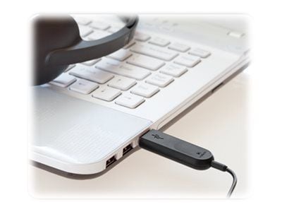 Logitech USB Headset H340 - Headset - på øret - kabling - USB