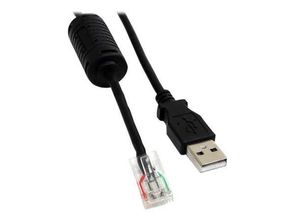 StarTech.com 6 ft Smart UPS korvaava USB-kaapeli AP9827 - USB-kaapeli - USB (M) RJ-45 (10-nastainen) (M) - 6 ft - musta - USBUPS06 - USB-kaapeli - ...