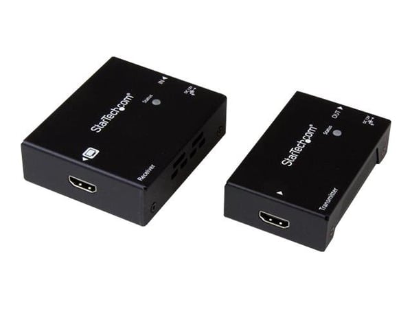 Startech 330 ft. (100 m) HDMI Over CAT5e / CAT6 Extender - HDMI over CAT5e - HDBaseT Extender - 4K30 - HDMI Video Extender (ST121HDBTPW) - Video/ly...