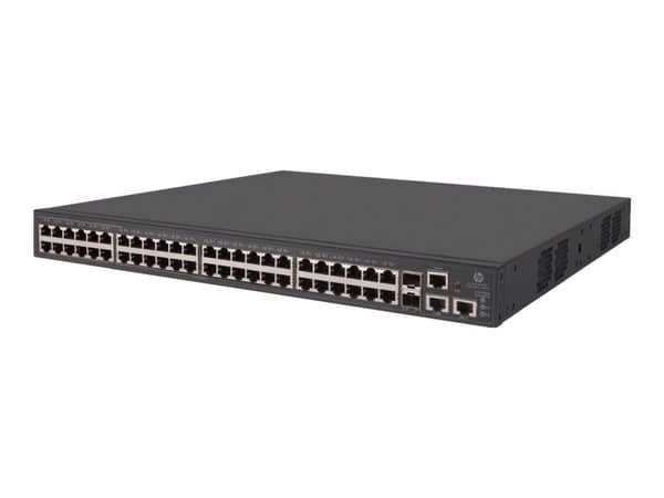 HPE 1950-48G-2SFP+-2XGT-PoE+ - Switch - L3 - Styrt - 48 x 10/100/1000 (PoE+) + 2 x 10 Gigabit Ethernet / 1 Gigabit Ethernet SFP+ + 2 x 10Gb Etherne...