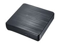 Lenovo Slim DVD Burner DB65 - Platestasjon - DVD±RW (±R DL) - 8x/8x - USB 2.0 - ekstern - svart - for ThinkPad L14 Gen 4 21H6