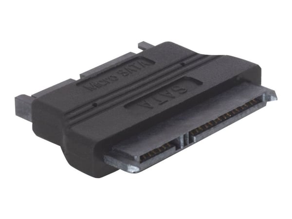 DeLOCK Cable Micro SATA FM + 2-Pin Power + SATA, 0,3 m, SATA 7-pin, Punainen