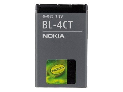 Nokia BL-4CT - Batteri for mobiltelefon - Li-Ion - 860 mAh - for Nokia 2720, 5310, 5630, 6600, 6700, 7210, 7230, 7310, X3-00