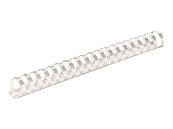 Spiralrygge Fellowes A4 hvid 51mm 21 ringe 411-450ark - (100 stk.)