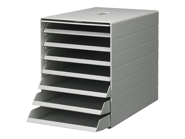 Durable IDEALBOX PLUS, Harmaa, C4, 7 laatikko(a), 250 mm, 365 mm, 322 mm