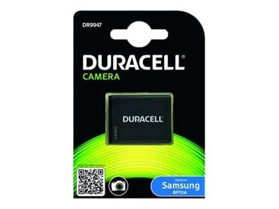 Duracell DR9947 - Batteri - Li-Ion - 670 mAh - for Samsung ES74; DualView DV100; SMART Camera DV180, ST152, WB2200, WB35, WB36, WB37, WB50