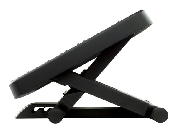 Fellowes Ultimate Foot Support - Fotstøtte - grå, svart