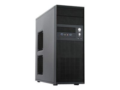 Chieftec Mesh Series CQ-01B-U3 - Tower - ATX - ingen strömförsörjning - svart - USB/ljud