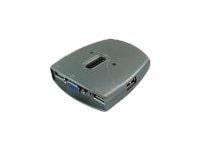 Sedna SE-KVM-USB-22 - KVM / lydsvitsj - 2 x KVM/lyd - 1 lokalbruker - stasjonær
