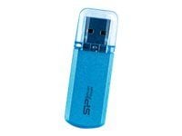 SILICON POWER Helios 101 - USB flash-enhet - 32 GB - USB 2.0 - Havsblå