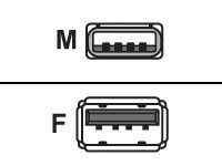 Sharkoon - USB forlængerkabel - USB (hun) til USB (han) - USB 2.0 - 2 m - lajittelu