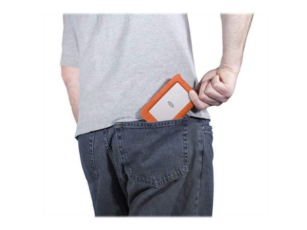 LaCie Rugged Mini - Harddisk - 2 TB - ekstern (bærbar) - USB 3.0