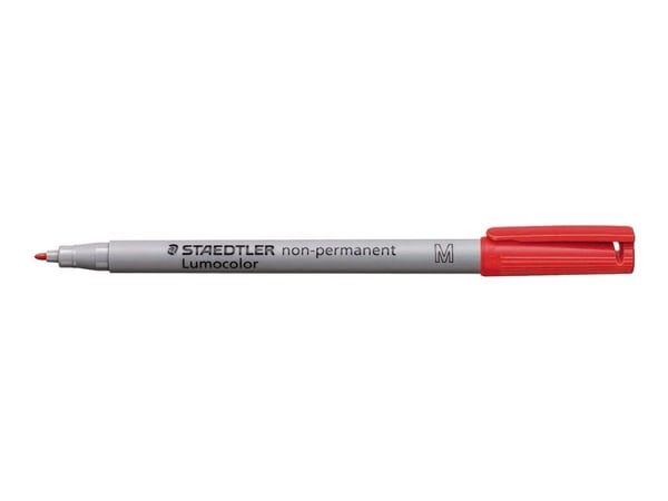 Universalpen Staedtler Lumocolor 315 WP4 medium vandbaserede med 4 stk. ass. farver