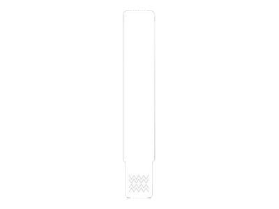Zebra Z-Band UltraSoft - Polypropylen (PP) - adhesiv - hvit - 25.4 x 152.4 mm 1800 stk (6 rull(er) x 300) vinylarmbånd - for Zebra 110, 140, 220, Z...