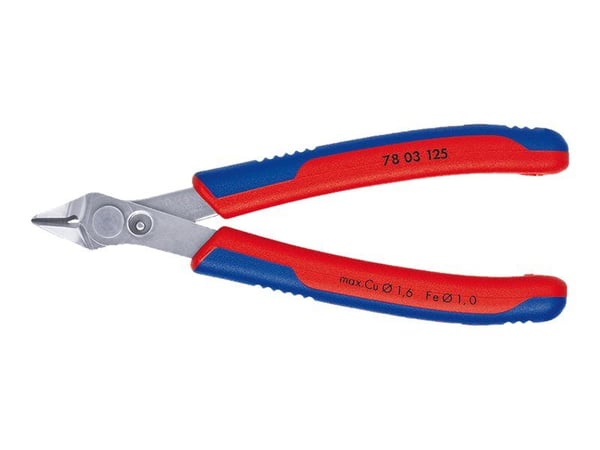 Knipex Electronic Super-Knips 78 03 125 - Kaapelileikkuri - 12,5 cm