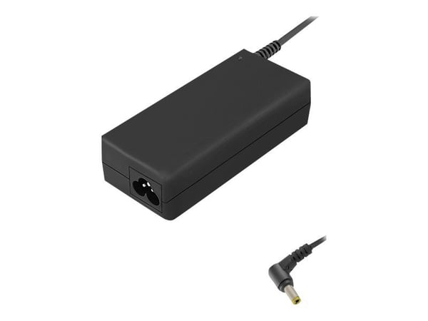 Qoltec - Strömadapter - AC 100-240 V - 65 Watt - för Dynabook Toshiba Portégé R700, R705; Toshiba Tecra L2; Toshiba Satellite A110, L25, L45
