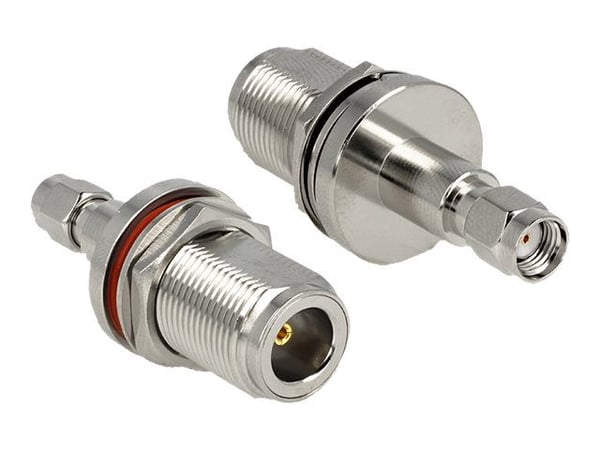 Delock - RF-kontakt - RP-SMA hunn til N-kontakt hunn