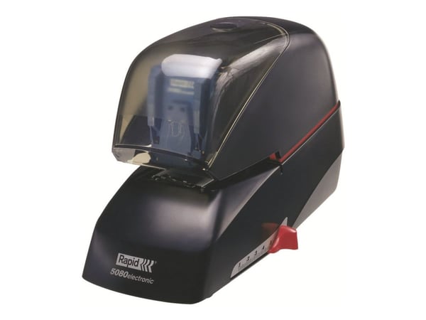 Rapid Supreme Coordinated Power R5080e - Stiftemaskin - plast, metall - svart