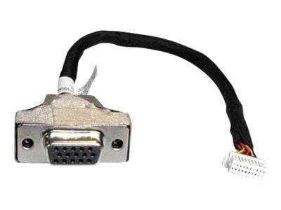 Shuttle PVG01 - VGA-kabel - HD-15 (VGA) (hunn) - 16 cm - for Shuttle DX30; XPC slim DH270, DH310, DH370, DH410, DH470, DH610, DH670, DQ170, DS81, DX30