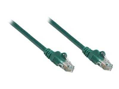 Intellinet Network Patch Cable, Cat5e, 7.5m, vihreä, CCA, U/UTP, PVC, RJ45, Gold Plated Contacts, Snagless, Booted, Lifetime Warranty, Polybag - Pa...