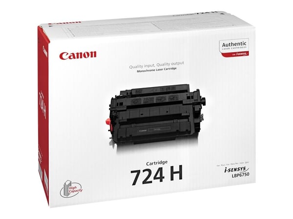 Canon CRG-724H, 12500 sivua, Musta, 1 kpl