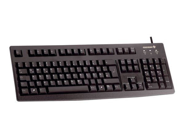 CHERRY G83-6105 - Näppäimistö - USB - saksa/kyrillinen - musta