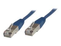 Microconnect STP610B, 10 m, Cat6, F/UTP (FTP), RJ-45, RJ-45, Sininen