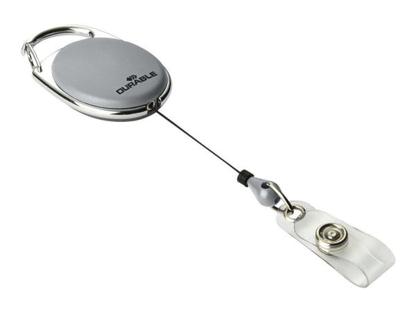 DURABLE STYLE - Märkesrulle - grå (paket om 10) - för P/N: 8135-19, 8136-19