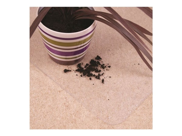 Cleartex Ultimat - Stolmatte - rektangulær - 120 x 150 cm - blank