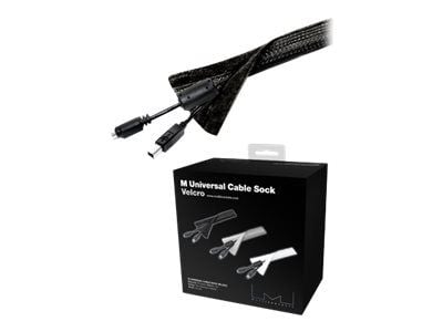Multibrackets M Universal Cable Sock Touch Fastener - Kabelordner - svart