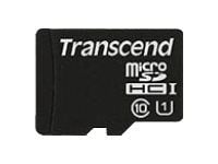 Transcend microSDHC Class 10 UHS-I (Premium) - Flashminnekort - 8 GB - UHS Class 1 / Class10 - microSDHC UHS-I