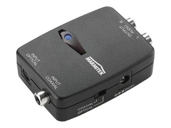 Marmitek Connect DA21 - SPDIF-til-analog-lydkonverter