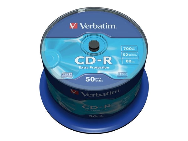 Verbatim - 50 x CD-R - 700 MB (80 min) 52x - spindel