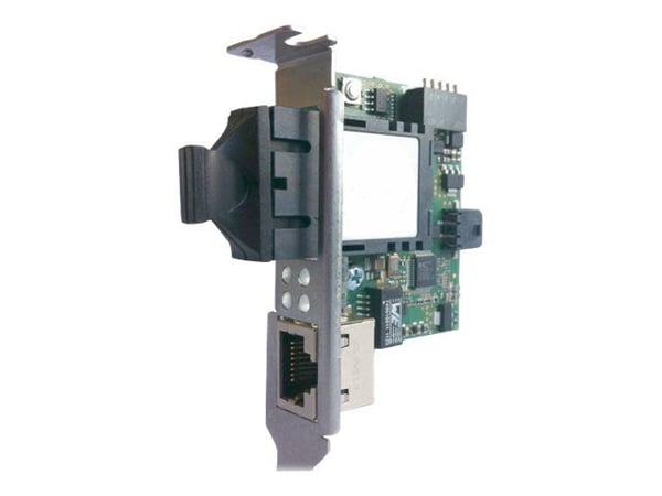 MICROSENS Fast Ethernet Bridge PC Card MS484160USB-V2 - Fibermedieomformer - 100Mb LAN - 10Base-T, 100Base-FX, 100Base-TX - RJ-45 / SC flermodus - ...