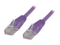 MicroConnect - Nettverkskabel - RJ-45 (hann) til RJ-45 (hann) - 2 m - FTP - CAT 6 - formstøpt - purpur - (antall per pakke: 150)