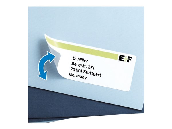 HERMA Special - Papir - matt - flyttbart selv-adhesiv - hvit - 99.1 x 38.1 mm 350 etikett(er) (25 ark x 14 adresselapper