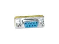 MicroConnect Mini - Hann-hunnveksler - DB-9 (hunn) til DB-9 (hunn)