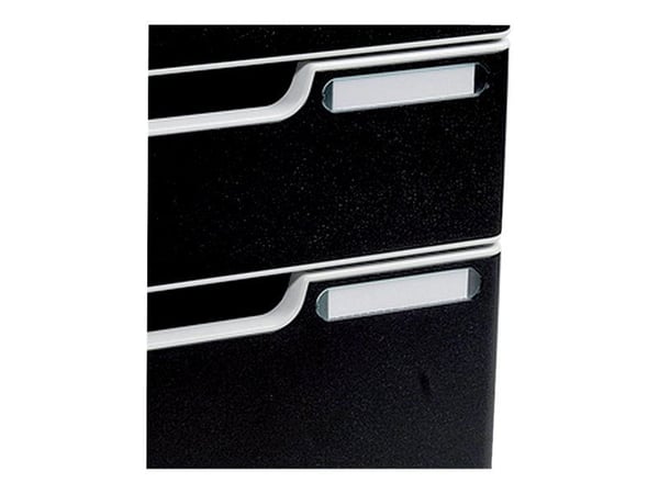 Exacompta MODULO Classic - Skuffskap - 3 skuffer - for A4 Plus (210 x 330 mm) - svart