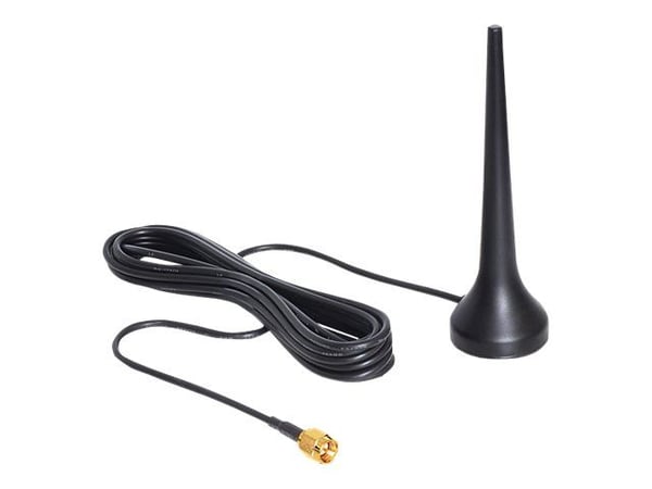 Delock GSM Quadband Antenna - Antenne - mobiltelefon - 2 dBi - rundtstrålende - utendørs - svart