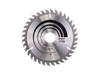Bosch Optiline Wood - Sirkelformet sagblad - for tre - 165 mm - 36 tenner